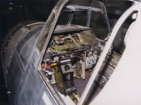 TBM Ckpt_01.jpg - Unrestored cockpit 1998